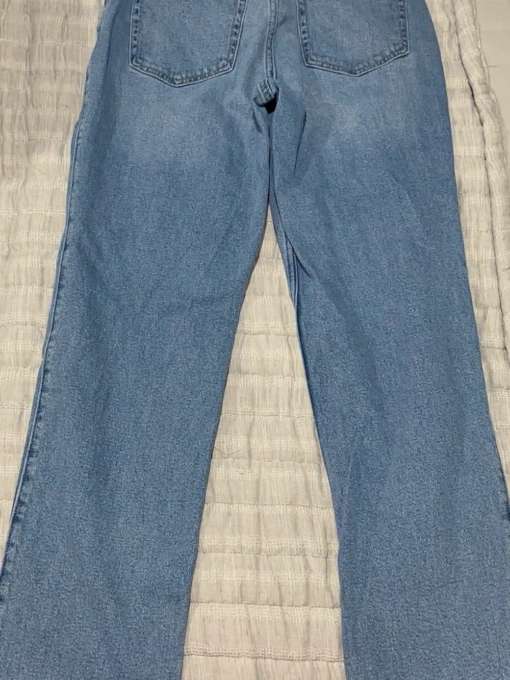 Hollister Men's Light Blue Bootcut Jeans